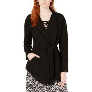 Ginger Womens Belted Knit Sweater, NWT